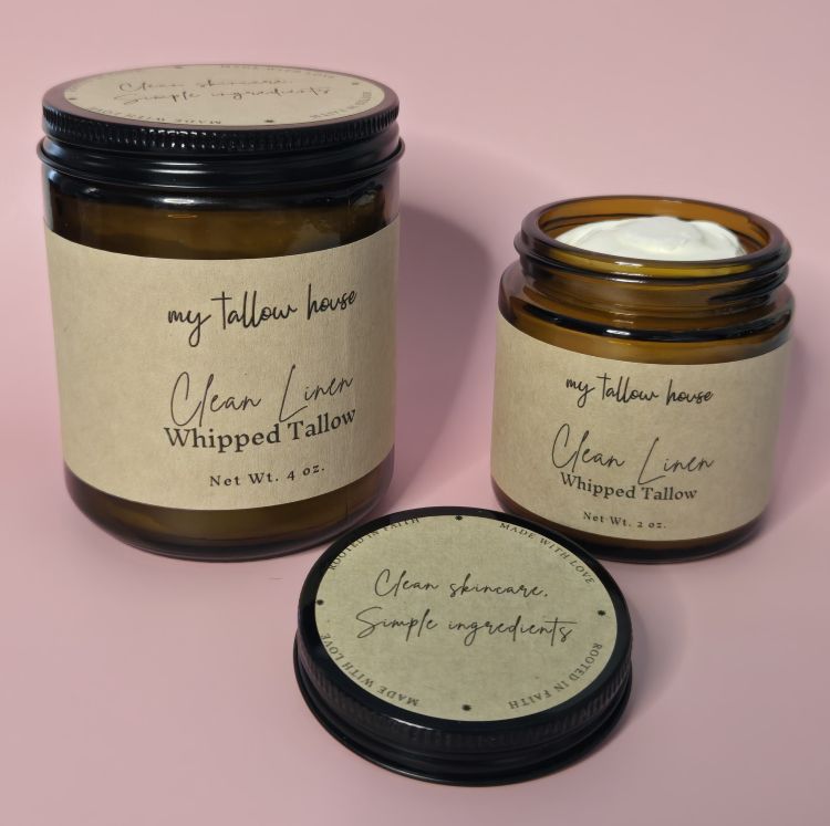 Clean Linen Whipped Tallow - My Tallow House