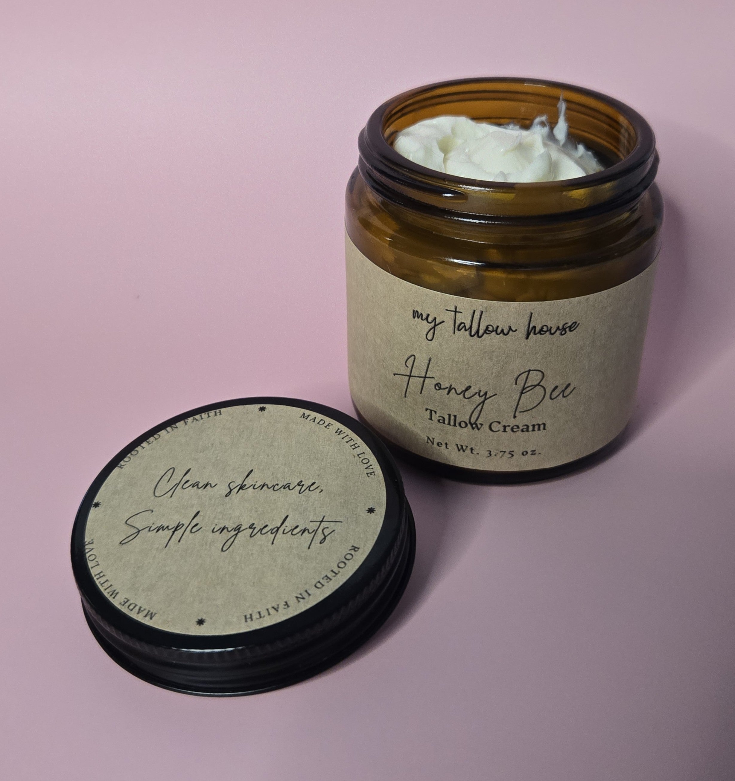 Honey Bee Tallow Cream - My Tallow House