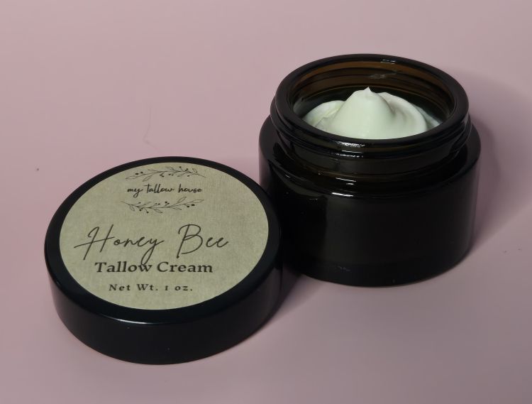 Honey Bee Tallow Cream - My Tallow House