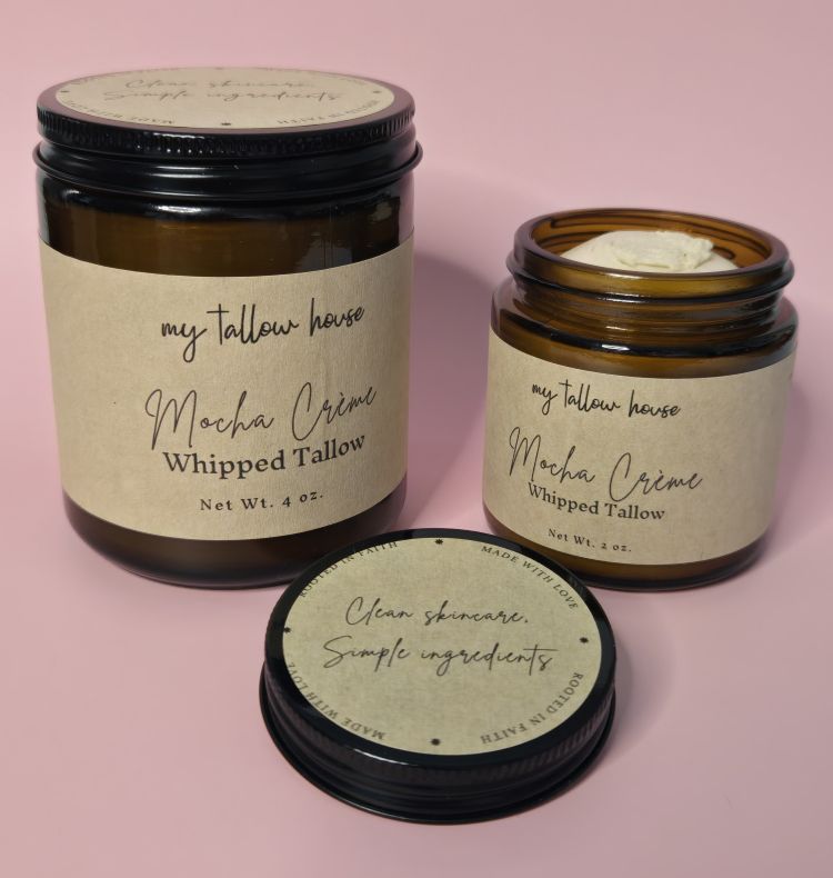 Mocha Crème Whipped Tallow - My Tallow House